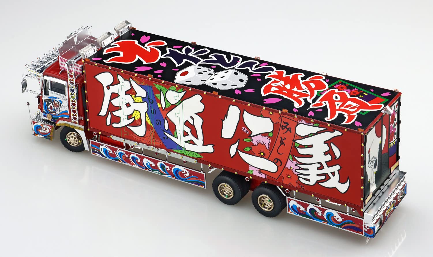 Aoshima Bunka Kyozai 1/32 Collection Scale Series Sp Dekotora Eagle Mr. X Plastic Model- Japan Figure Store - #1 Bring To You The Best Japanese Goods