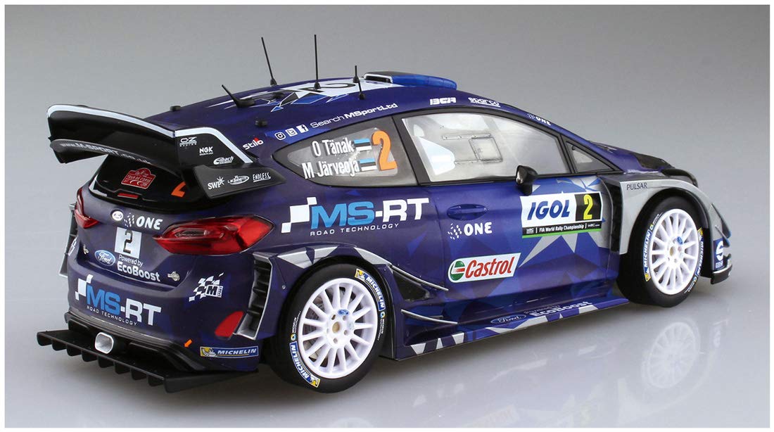 AOSHIMA Belkits 07089 Ford Fiesta Rs Wrc Tour De Corse 2017 1/24 Scale Kit- Japan Figure Store - #1 Bring To You The Best Japanese Goods