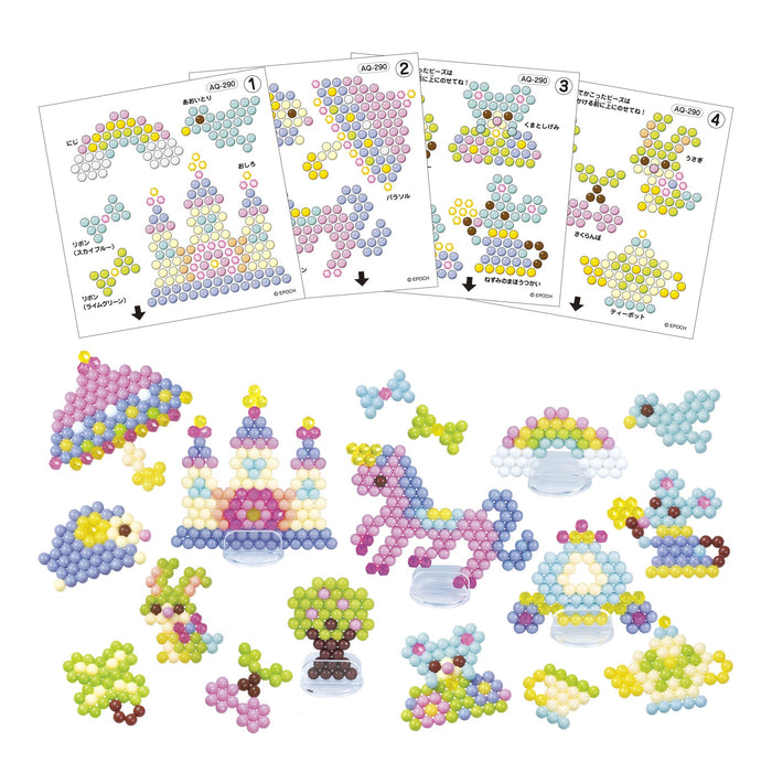 Epoch Aquabeads Pastel Fairy Tale Set Age 6+ Toy Water Sticks - Beads Sold Separately- Japan Figure Store - #1 Bring To You The Best Japanese Goods