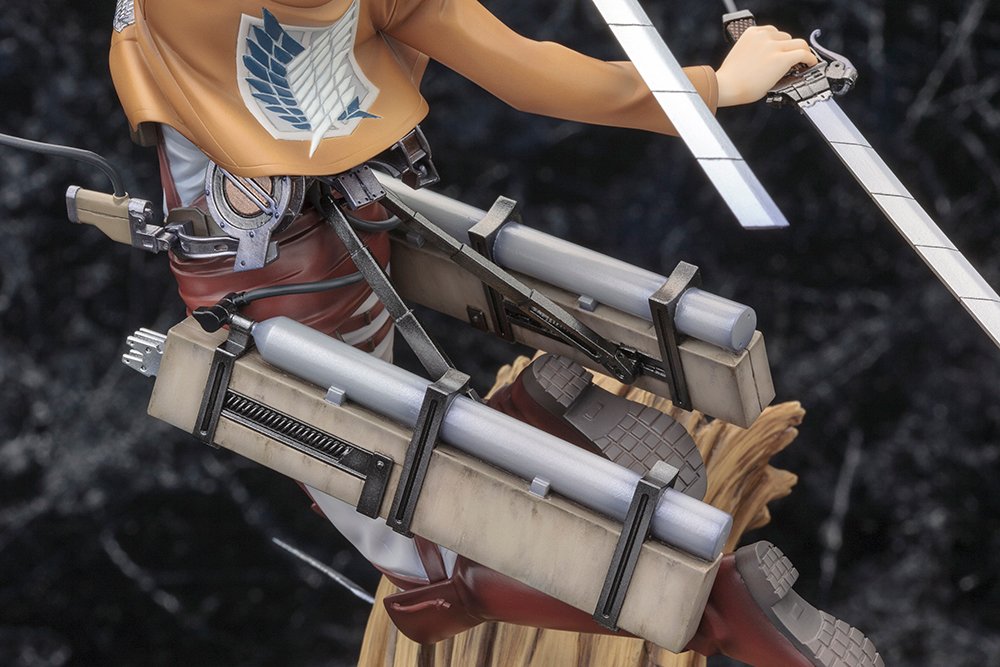 KOTOBUKIYA Artfx J Levi Ackerman Renewal Package Ver. 1/8 Figure Attack On Titan- Japan Figure Store - #1 Bring To You The Best Japanese Goods