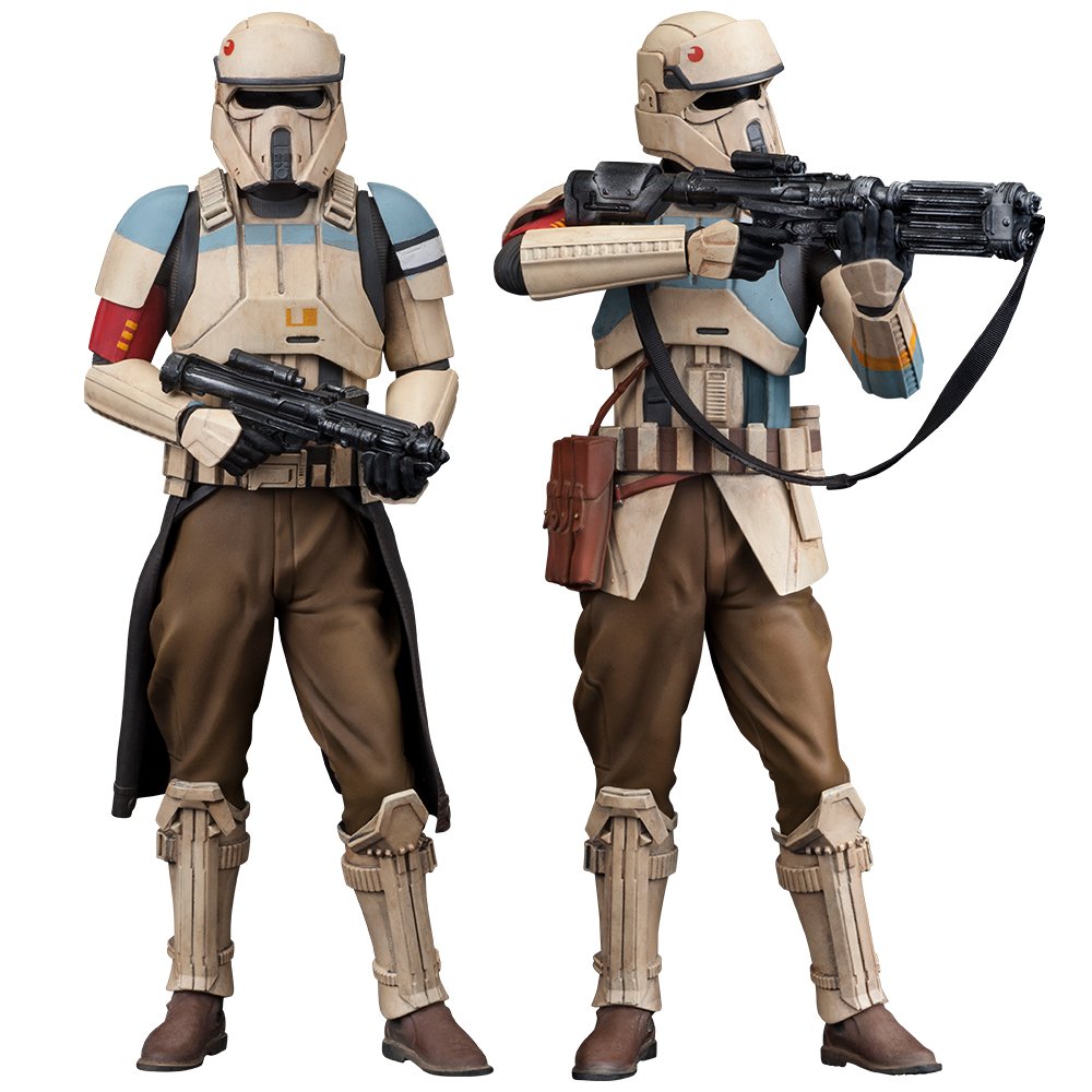 Kotobukiya Star Wars Shore Trooper 2-Pack Pvc Figures (Squad Leader & Captain) Japan 1/10 Scale- Japan Figure Store - #1 Bring To You The Best Japanese Goods