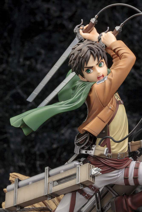 Kotobukiya Attack On Titan Artfx J Eren Jaeger 1/8 Scale PVC Complete Figure- Japan Figure Store - #1 Bring To You The Best Japanese Goods