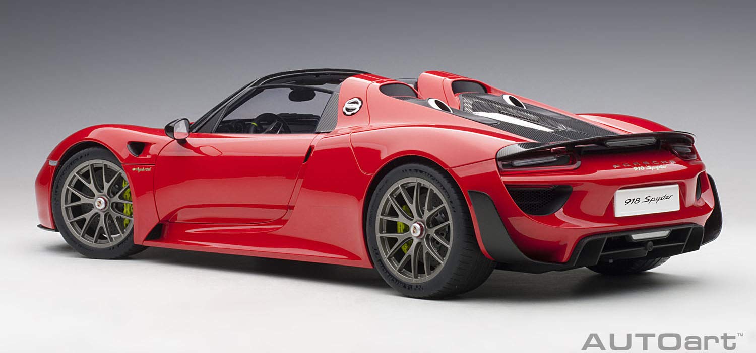 Autoart 1/12 Porsche 918 Spider Red- Japan Figure Store - #1 Bring To You The Best Japanese Goods