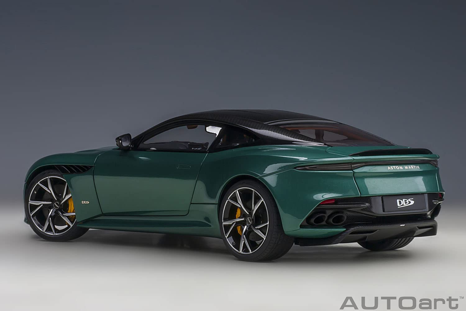 Autoart 1/18 Aston Martin DBS Superleggera 70297 Green/Black- Japan Figure Store - #1 Bring To You The Best Japanese Goods