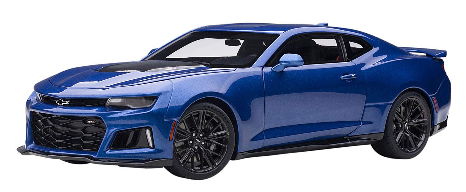 Autoart 1/18 Chevy Camaro ZL1 2017 Blue- Japan Figure Store - #1 Bring To You The Best Japanese Goods
