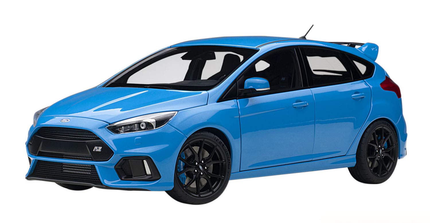 Autoart 1/18 Ford Focus RS Blue- Japan Figure Store - #1 Bring To You The Best Japanese Goods