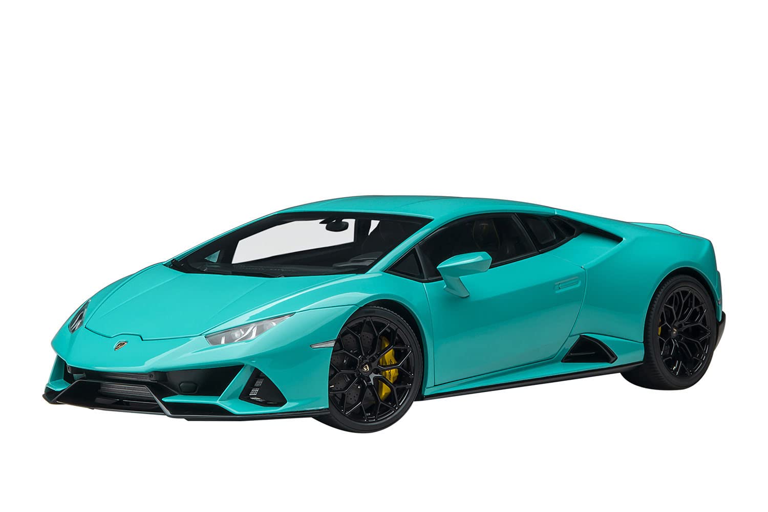 Autoart 1/18 Lamborghini Huracan Evo Turquoise Blue- Japan Figure Store - #1 Bring To You The Best Japanese Goods