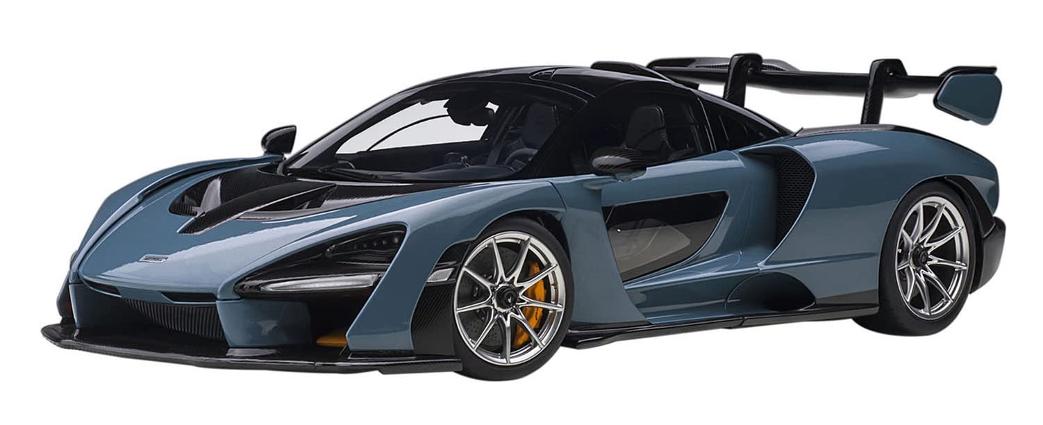 Autoart 1/18 McLaren Senna 76077 Pearl Gray- Japan Figure Store - #1 Bring To You The Best Japanese Goods