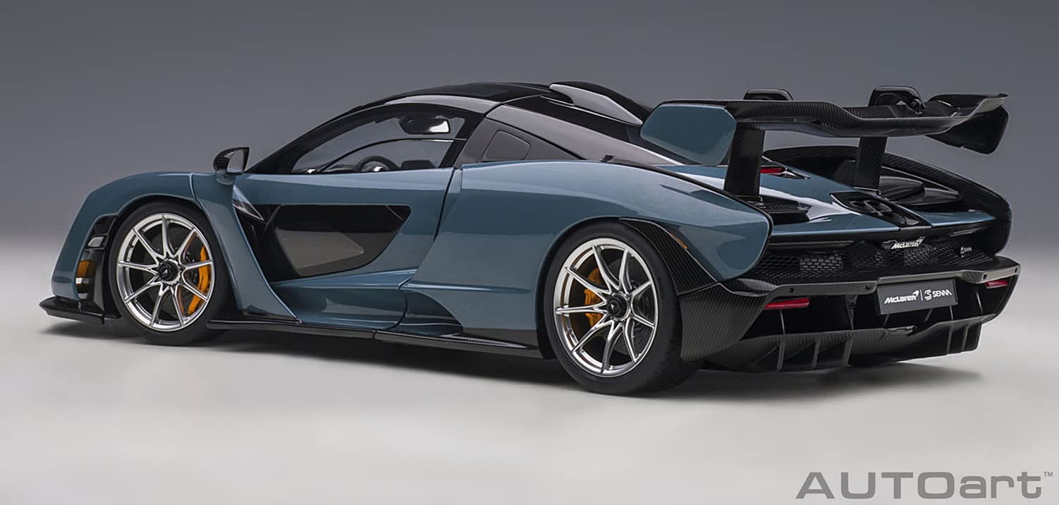 Autoart 1/18 McLaren Senna 76077 Pearl Gray- Japan Figure Store - #1 Bring To You The Best Japanese Goods