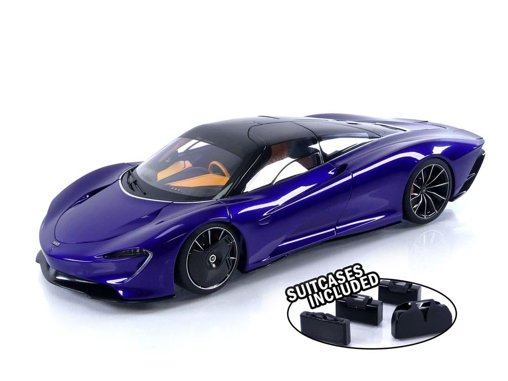 Autoart 1/18 Mclaren Speedtail Purple- Japan Figure Store - #1 Bring To You The Best Japanese Goods
