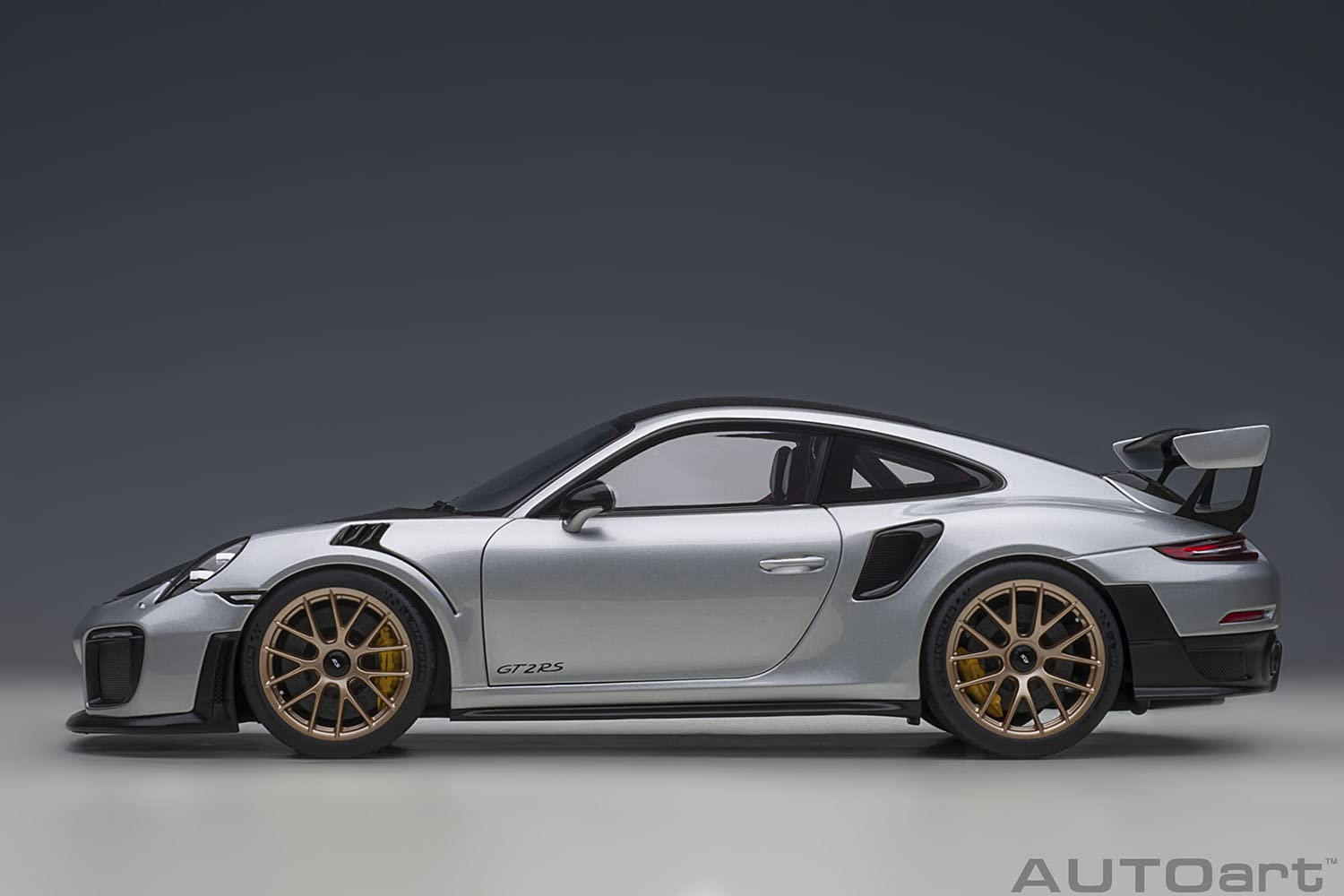 Autoart 1/18 Porsche 911 Gt2 Rs Weissach Pkg 78174 Silver/Carbon- Japan Figure Store - #1 Bring To You The Best Japanese Goods