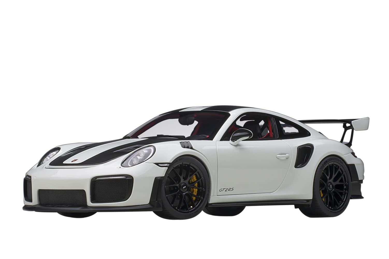 Autoart 1/18 Porsche 911 GT2 RS Weissach Pkg White/Carbon 78171- Japan Figure Store - #1 Bring To You The Best Japanese Goods