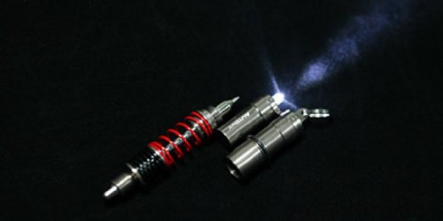 Autoart Gray Damper Pen and LED Torch - Fully Completed Product- Japan Figure Store - #1 Bring To You The Best Japanese Goods