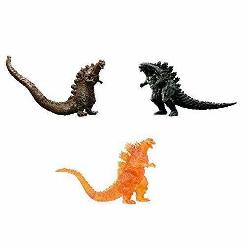 Bandai Hg Godzilla 2017 Normal Mini Figures All3set Gashapon Mascot Toys- Japan Figure Store - #1 Bring To You The Best Japanese Goods