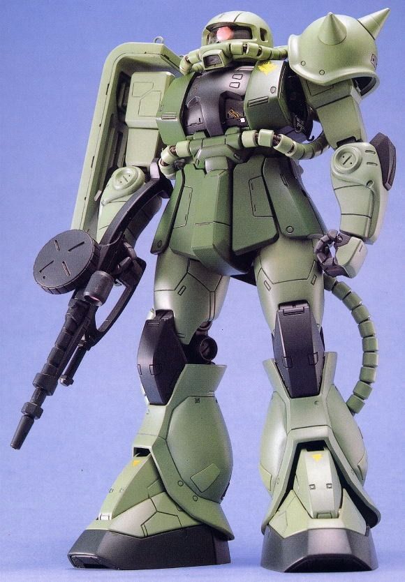 Bandai Mg 1/100 Ms-06f/s Zaku Ii Plastic Model Kit Mobile Suit Gundam- Japan Figure Store - #1 Bring To You The Best Japanese Goods