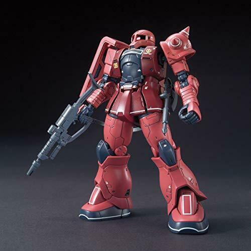 Bandai Ms05s Char Aznable's Zaku I Hg 1/144 Gunpla Model Kit- Japan Figure Store - #1 Bring To You The Best Japanese Goods