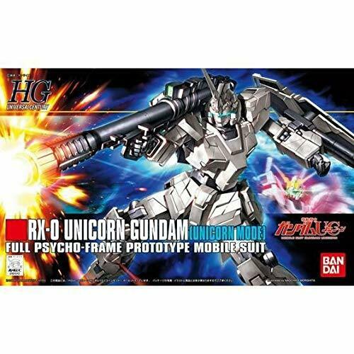 Bandai Rx-0 Unicorn Gundam Unicorn Mode Hguc 1/144 Gunpla Model Kit- Japan Figure Store - #1 Bring To You The Best Japanese Goods
