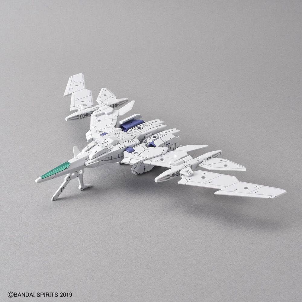 Bandai Spirits 1/144 Scale Air Fighter Vehicle - 30MM EXA Model in White- Japan Figure Store - #1 Bring To You The Best Japanese Goods