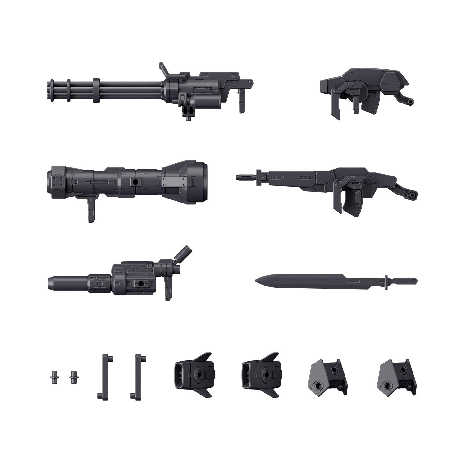 Bandai Spirits 1/72 Scale Hg Kyoukai Senki Weapon Set 7 Color-Coded Plastic Model- Japan Figure Store - #1 Bring To You The Best Japanese Goods