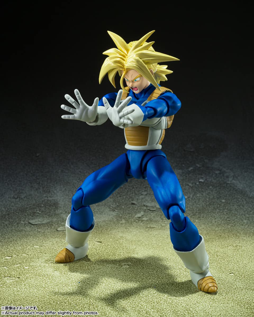 Bandai Spirits Sh Figuarts Dragon Ball Super Saiyan Trunks 140mm PVC ABS Figure- Japan Figure Store - #1 Bring To You The Best Japanese Goods