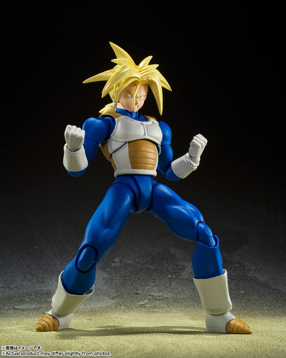 Bandai Spirits Sh Figuarts Dragon Ball Super Saiyan Trunks 140mm PVC ABS Figure- Japan Figure Store - #1 Bring To You The Best Japanese Goods