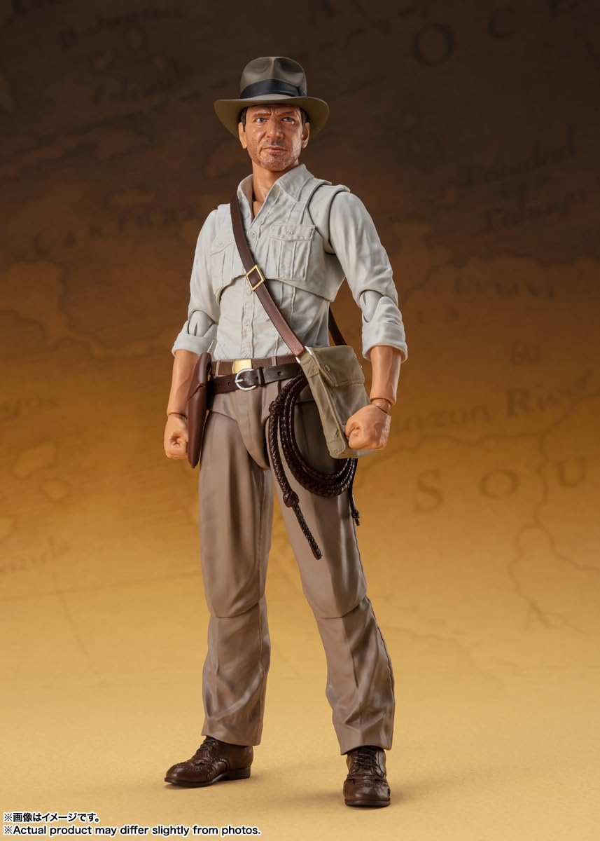 Bandai Spirits Sh Figuarts Indiana Jones 150Mm ABS&PVC Figure- Japan Figure Store - #1 Bring To You The Best Japanese Goods
