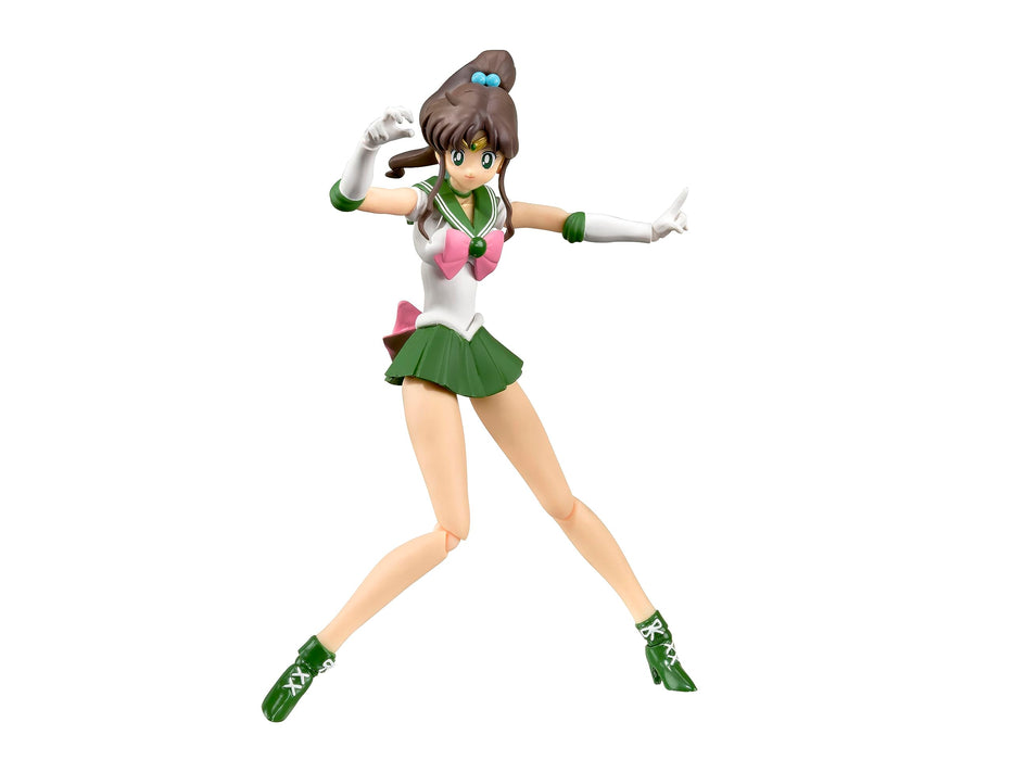 Bandai Spirits Sh Figuarts Sailor Moon Jupiter Animation Color Resale 150mm PVC ABS Figure- Japan Figure Store - #1 Bring To You The Best Japanese Goods