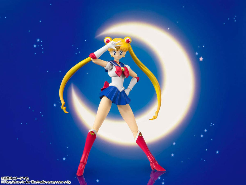 Bandai Spirits Sh Figuarts Sailor Moon AC Pvc&ABS 140Mm Figure- Japan Figure Store - #1 Bring To You The Best Japanese Goods