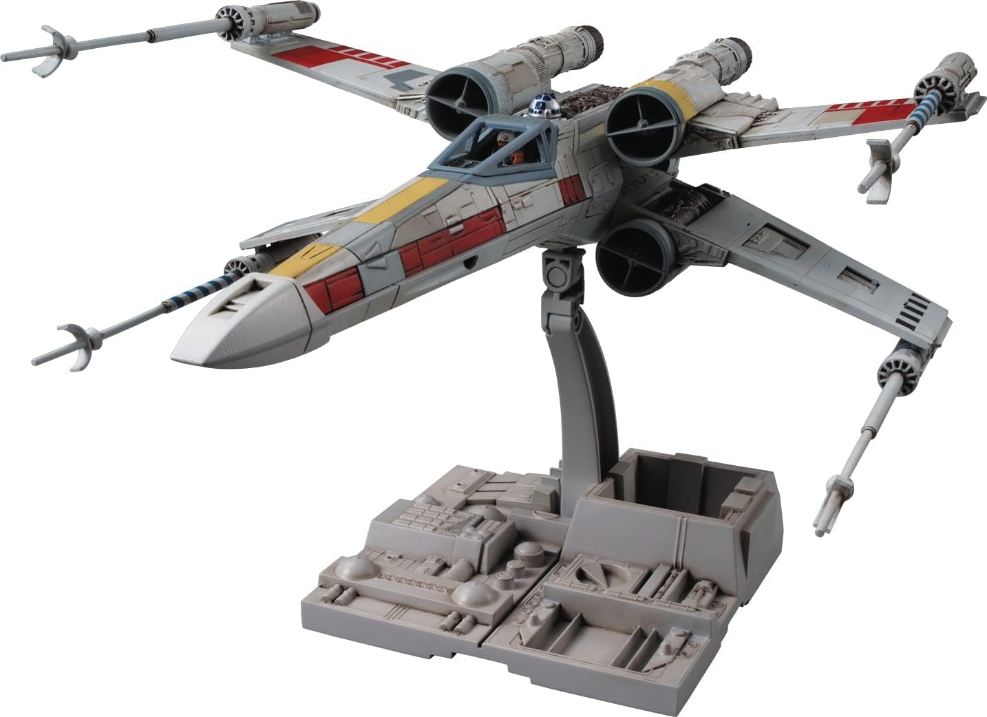 Bandai Spirits Star Wars Color-Coded 1/72 X-Wing Starfighter Model - New Version- Japan Figure Store - #1 Bring To You The Best Japanese Goods