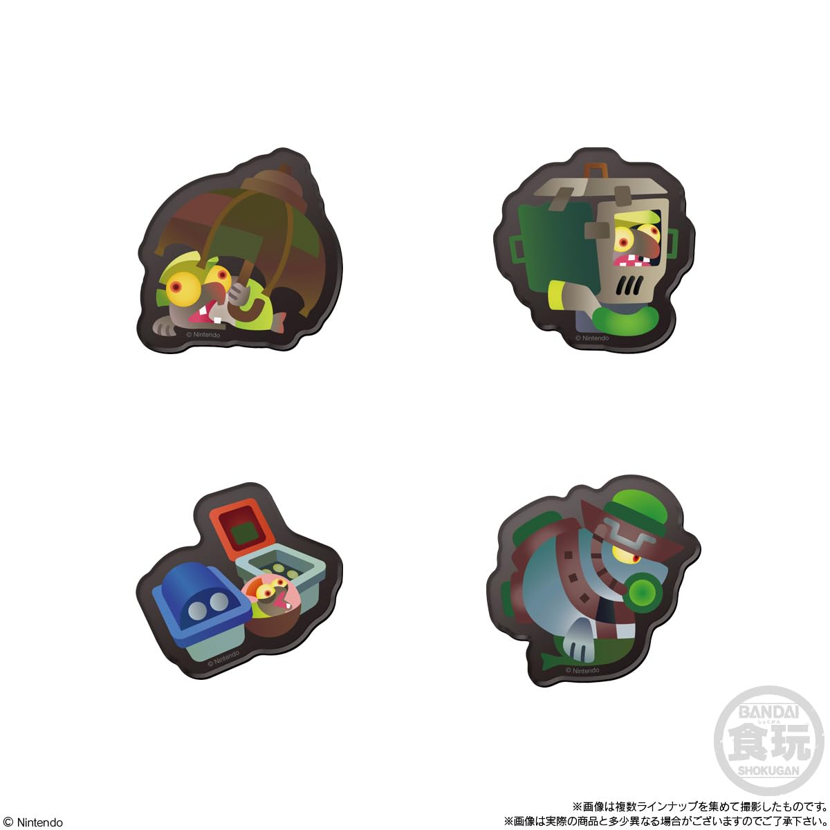 Bandai Japan Splatoon 3 Chara Magnets 2 14 Box Shokugan Gum- Japan Figure Store - #1 Bring To You The Best Japanese Goods