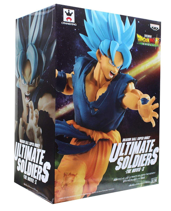 Banpresto Japan Dragon Ball Super Ultimate Soldiers The Movie Ii Super Saiyan God Goku- Japan Figure Store - #1 Bring To You The Best Japanese Goods