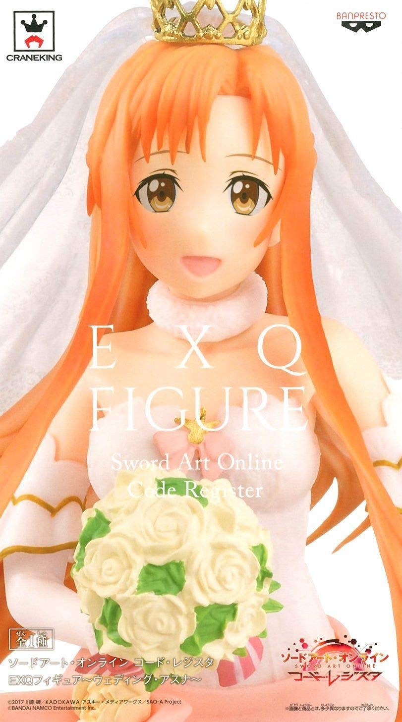 Banpresto Sword Art Online Code Register Exq Figure Wedding Asuna Japan- Japan Figure Store - #1 Bring To You The Best Japanese Goods