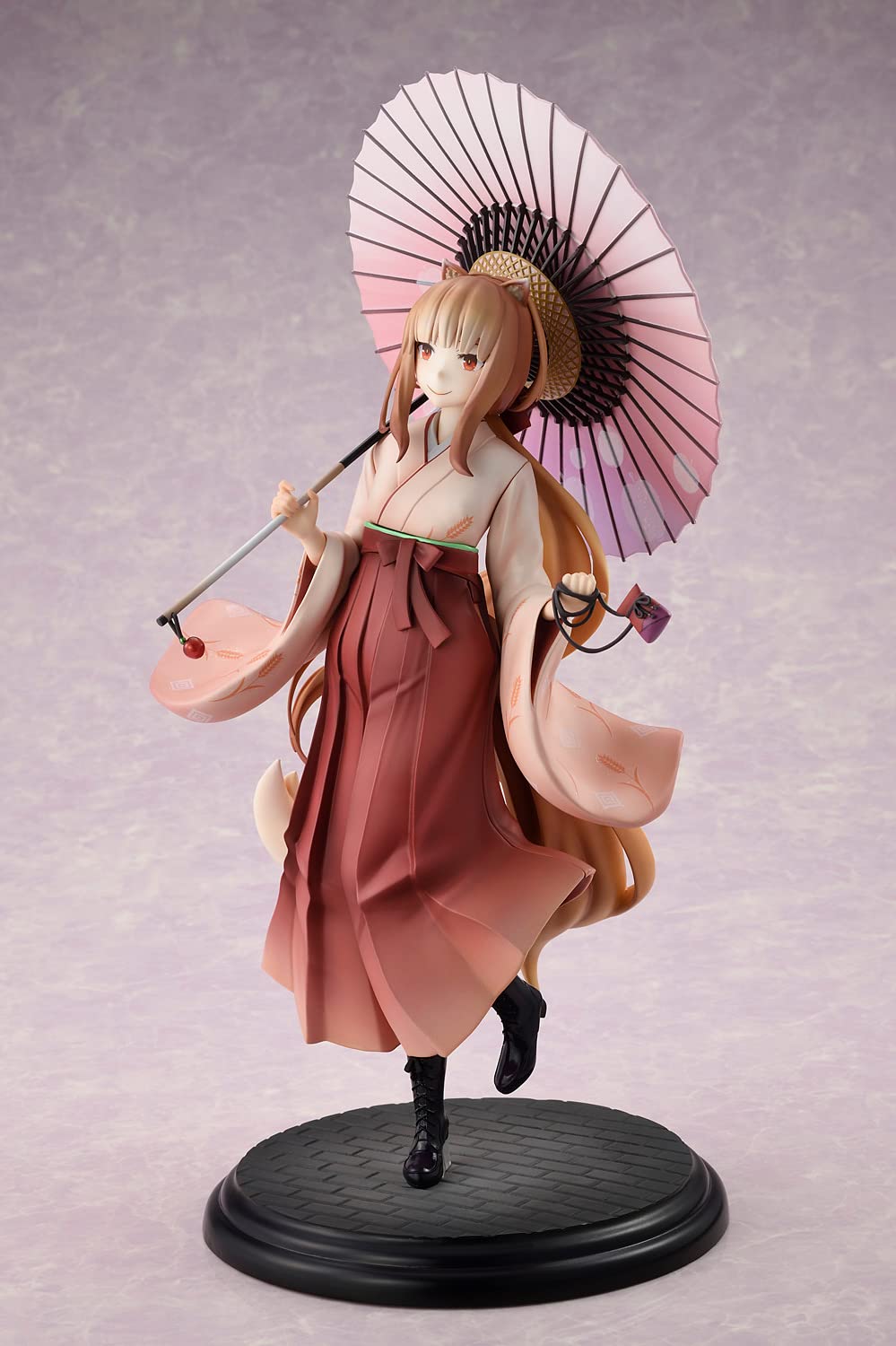 Bell Fine Wolf And Spice Holo Hakama Ver. 1/6 Scale Pvc Painted Complete Figure- Japan Figure Store - #1 Bring To You The Best Japanese Goods