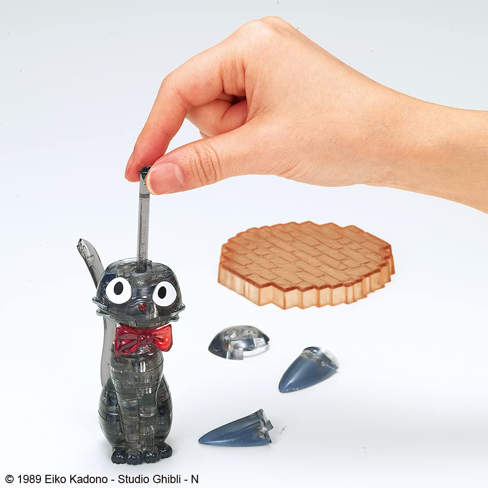 Beverly Crystal Puzzle Witch's Takkyubin Jiji 50272 Black 36 Pieces Japanese 3D Puzzle Figure- Japan Figure Store - #1 Bring To You The Best Japanese Goods