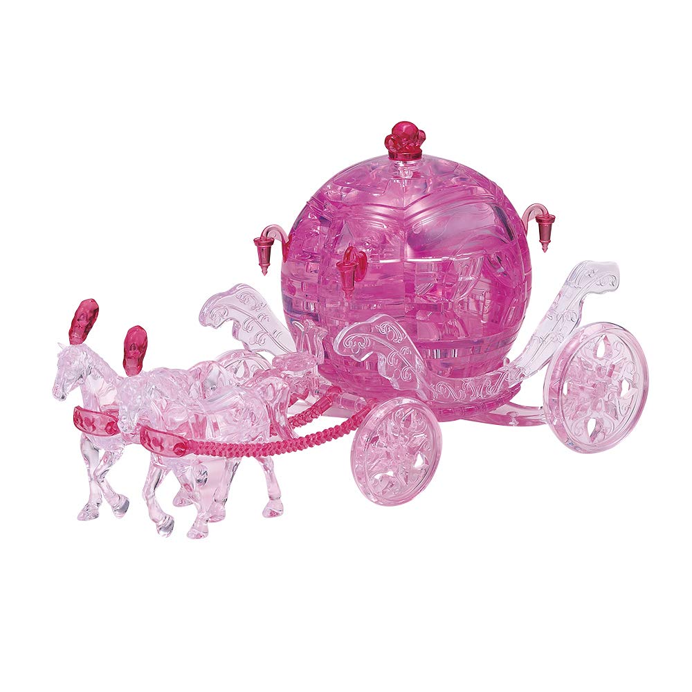 Beverly Crystal 3D Puzzle Royal Carriage Rose (67 Pieces) Crystal Jigsaw Puzzle- Japan Figure Store - #1 Bring To You The Best Japanese Goods