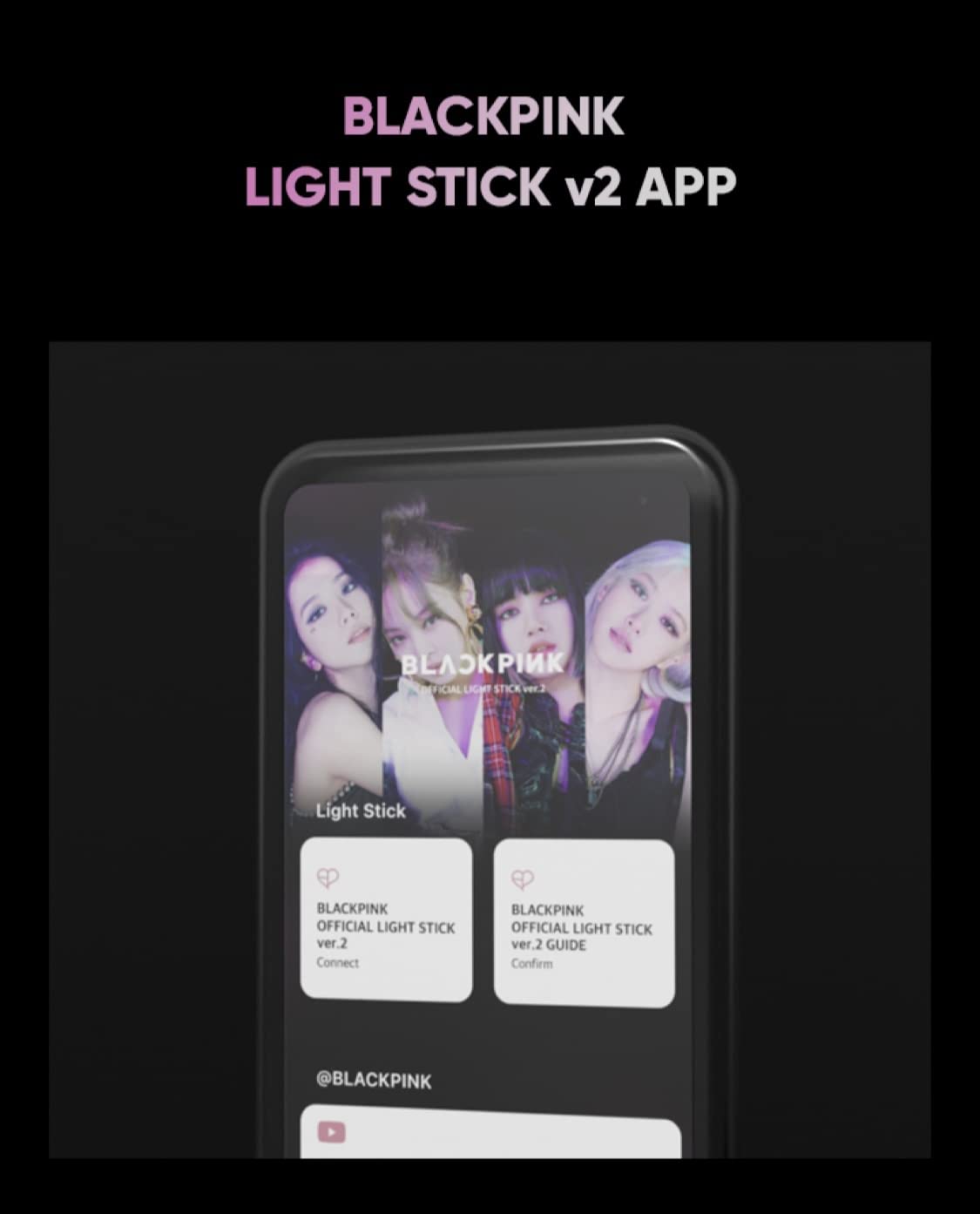 Blackpink Bullpin Ver.2 Official Light Stick Penlight- Japan Figure Store - #1 Bring To You The Best Japanese Goods