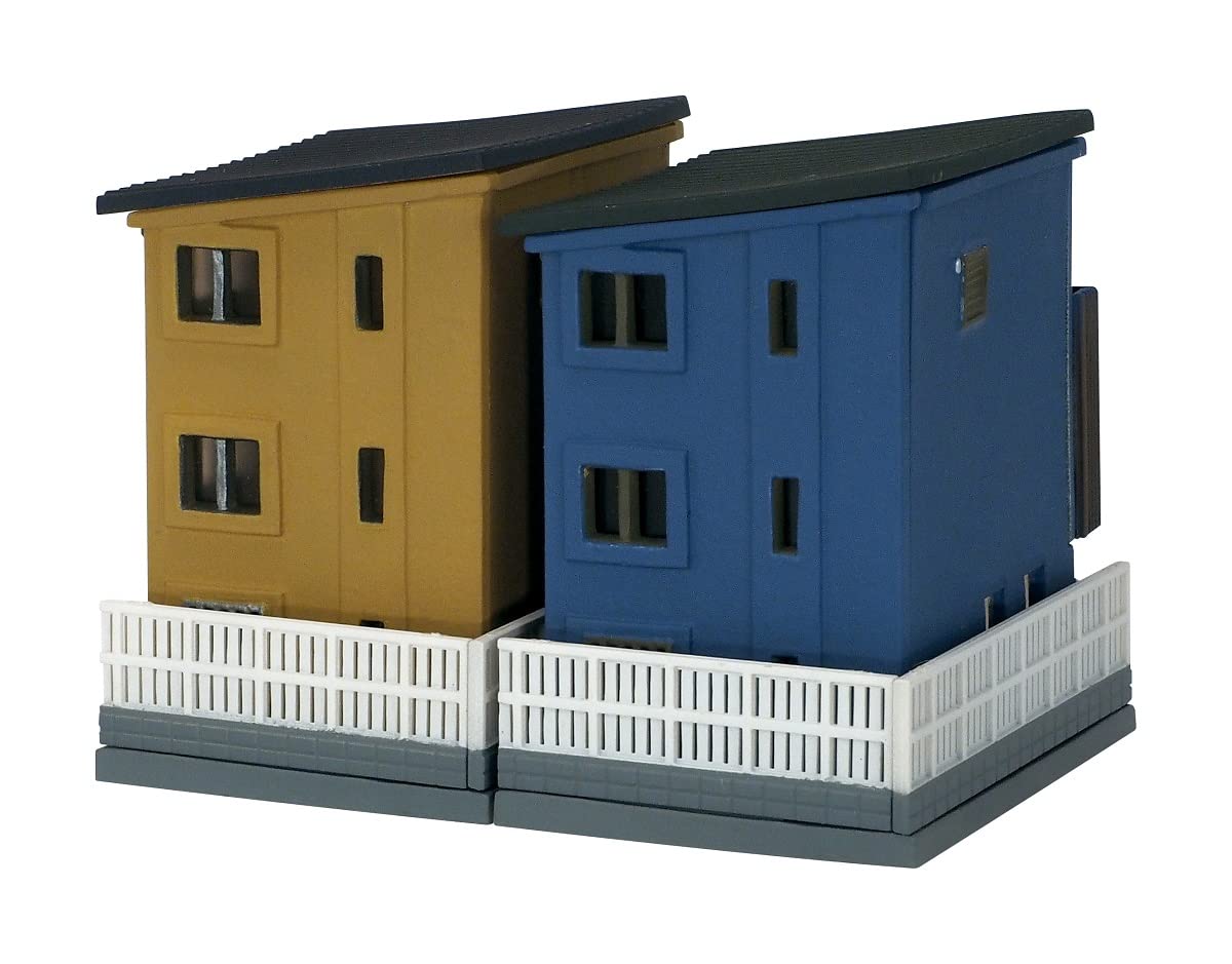 TOMYTEC - - Building 017-5 Contemporary Townhouses B5 - N Scale- Japan Figure Store - #1 Bring To You The Best Japanese Goods
