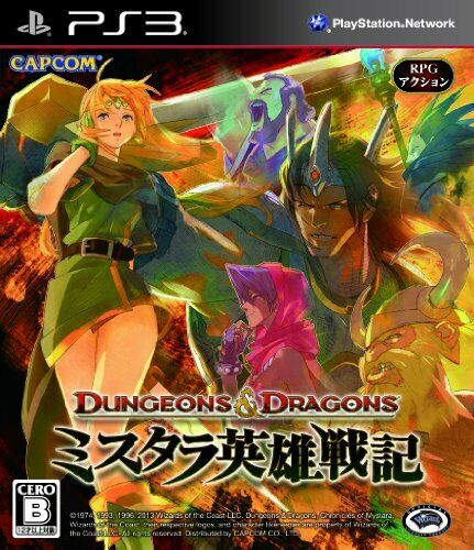 Capcom Ps3 Dungeons & Dragons Chronicles Of Mystara D&d Japan Import Bljm-61055- Japan Figure Store - #1 Bring To You The Best Japanese Goods