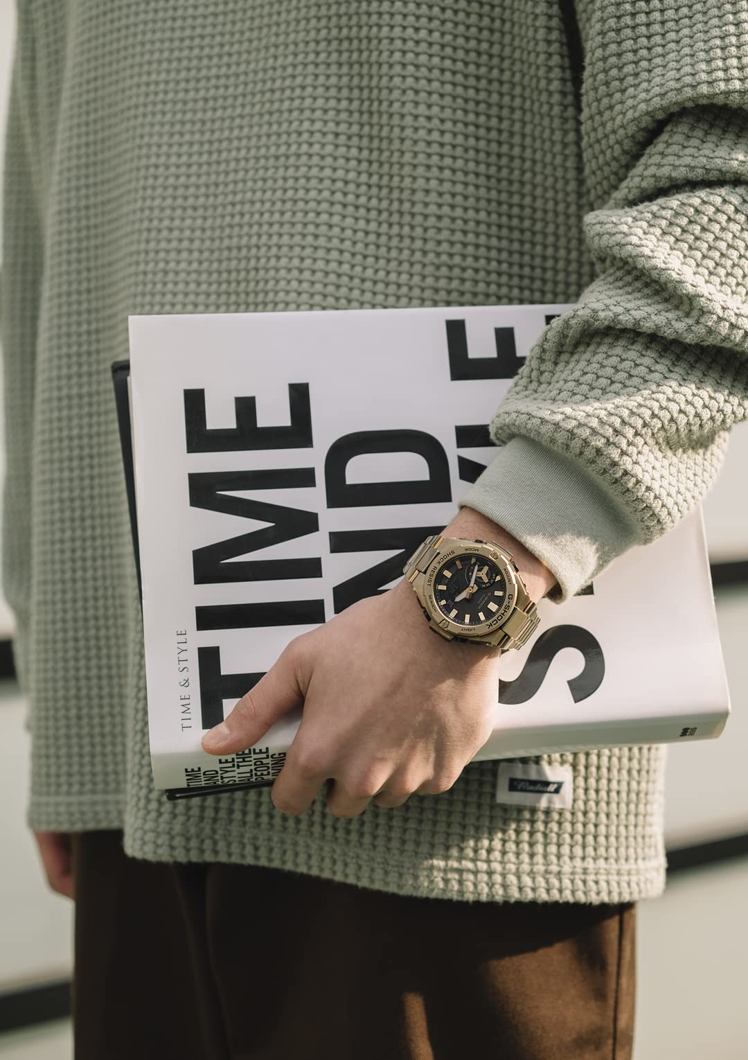 Casio G-Shock G-Steel Bluetooth Men's Gold Watch Gst-B500Gd-9Ajf - Genuine Domestic Product- Japan Figure Store - #1 Bring To You The Best Japanese Goods