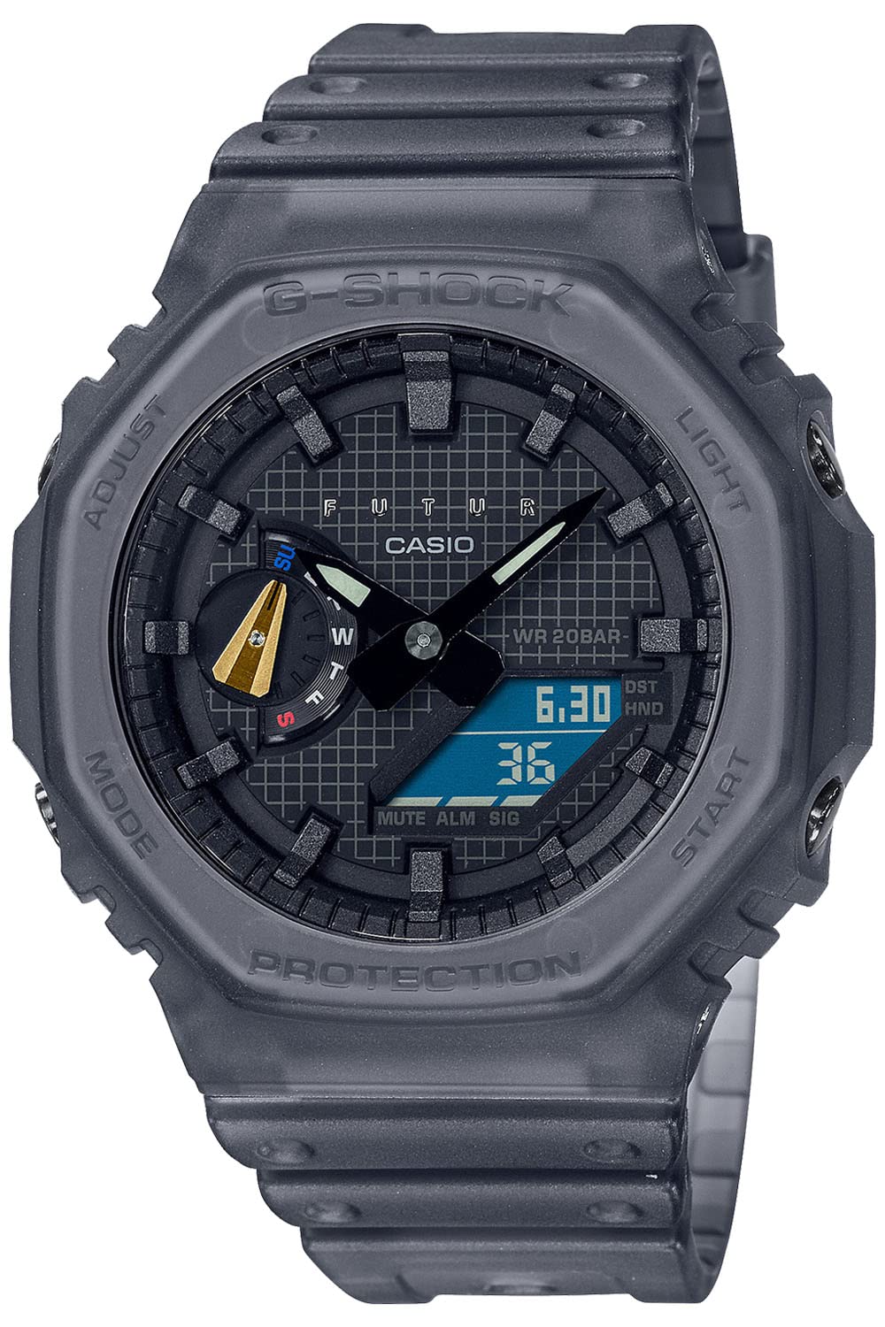 Casio G-Shock GA-2100FT-8AJR Men's Black Watch Authentic Domestic G-Shock Futur Collaboration Model- Japan Figure Store - #1 Bring To You The Best Japanese Goods