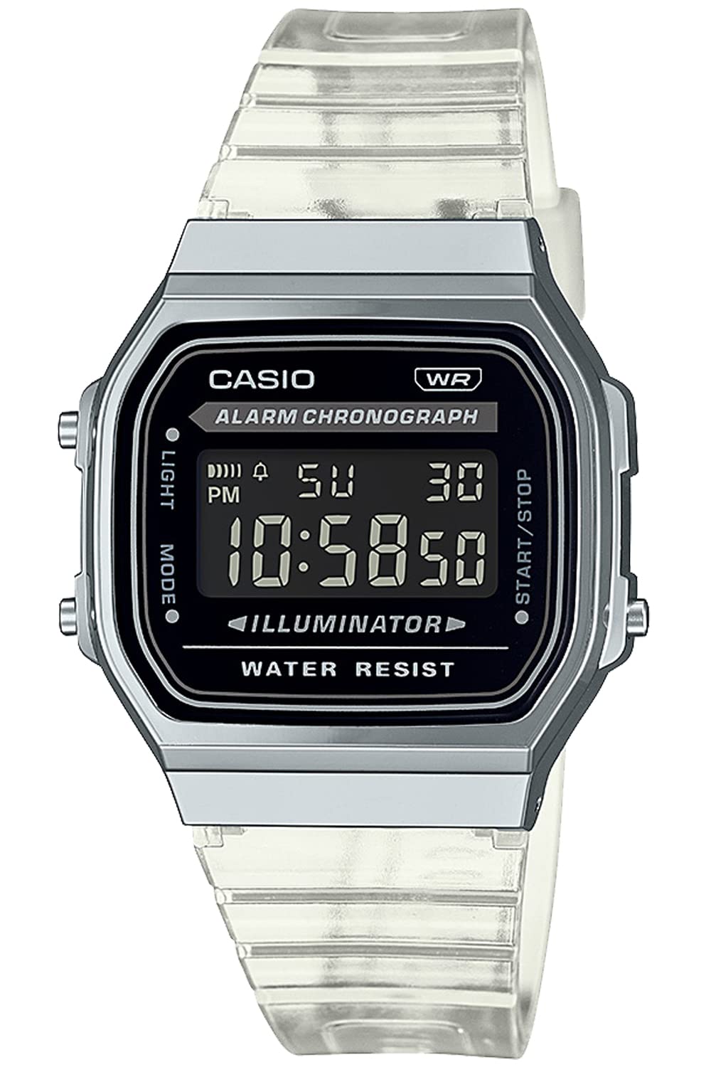 Casio A168Xes-1Bjf Unisex Skeleton X Black Watch- Japan Figure Store - #1 Bring To You The Best Japanese Goods