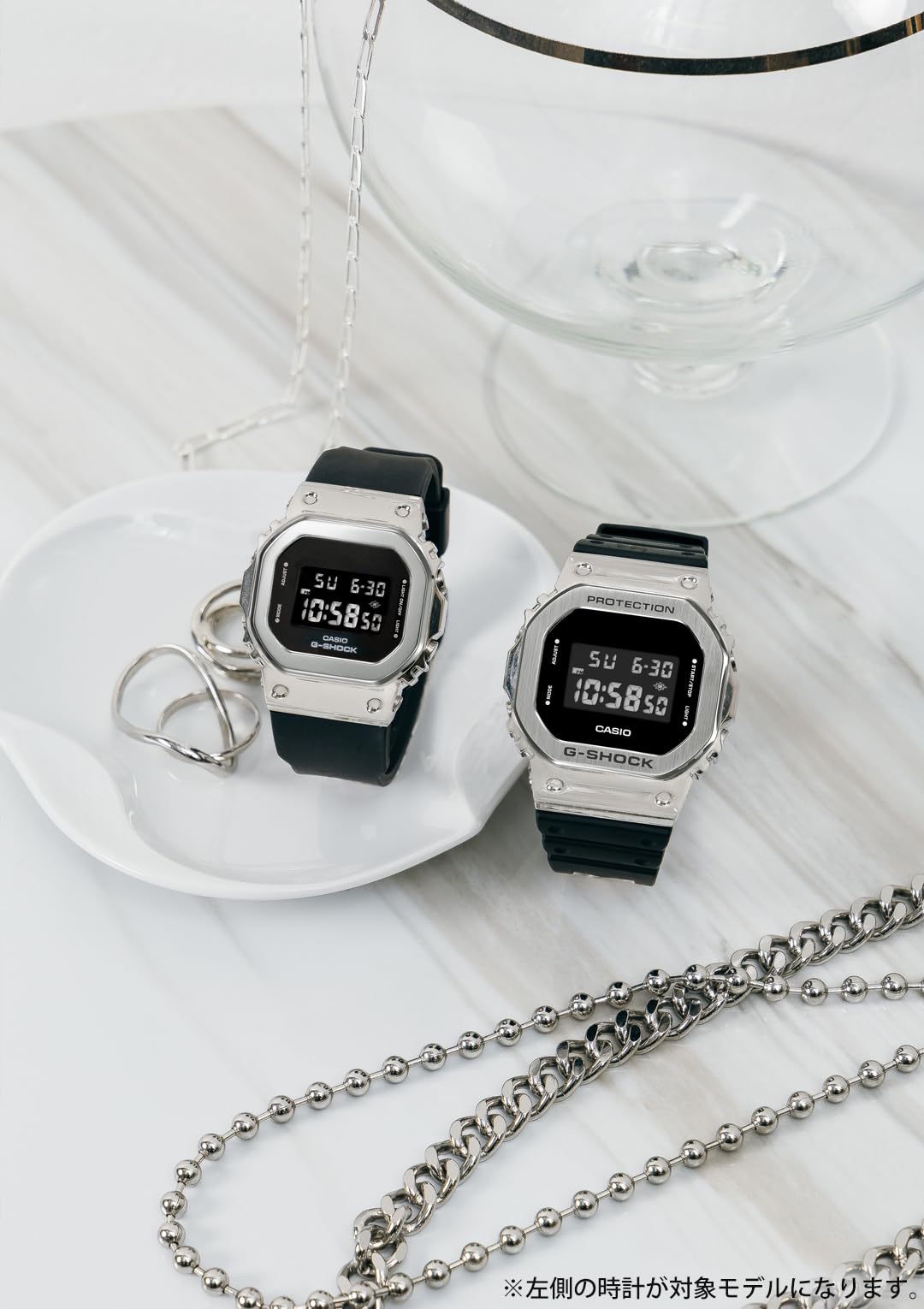 G-Shock by Casio Women's Mid-Size Black Watch Model GM-S5600-1JF Domestic Genuine- Japan Figure Store - #1 Bring To You The Best Japanese Goods