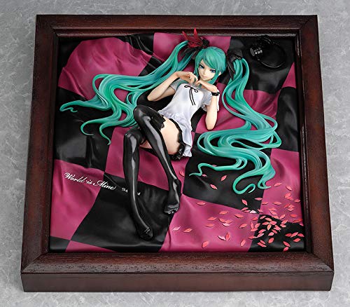 Good Smile Company Supercell Feat Miku Hatsune World Is Mine Brown Frame Japanese Model Toys- Japan Figure Store - #1 Bring To You The Best Japanese Goods