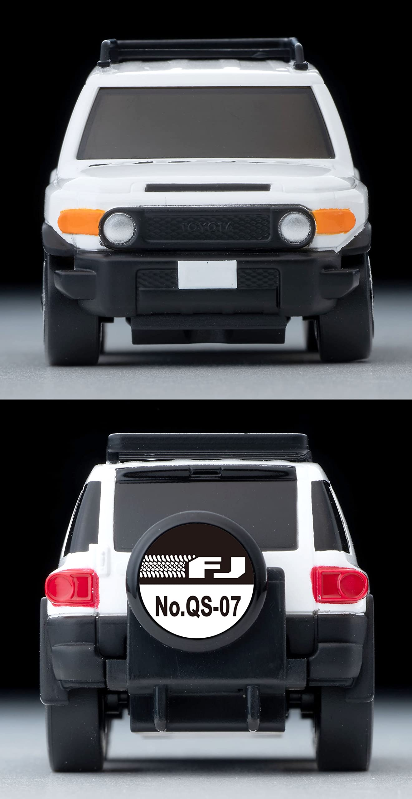 Tomytec Toyota FJ Cruiser White QS-07A - Choro Q's Finished Model 323556- Japan Figure Store - #1 Bring To You The Best Japanese Goods