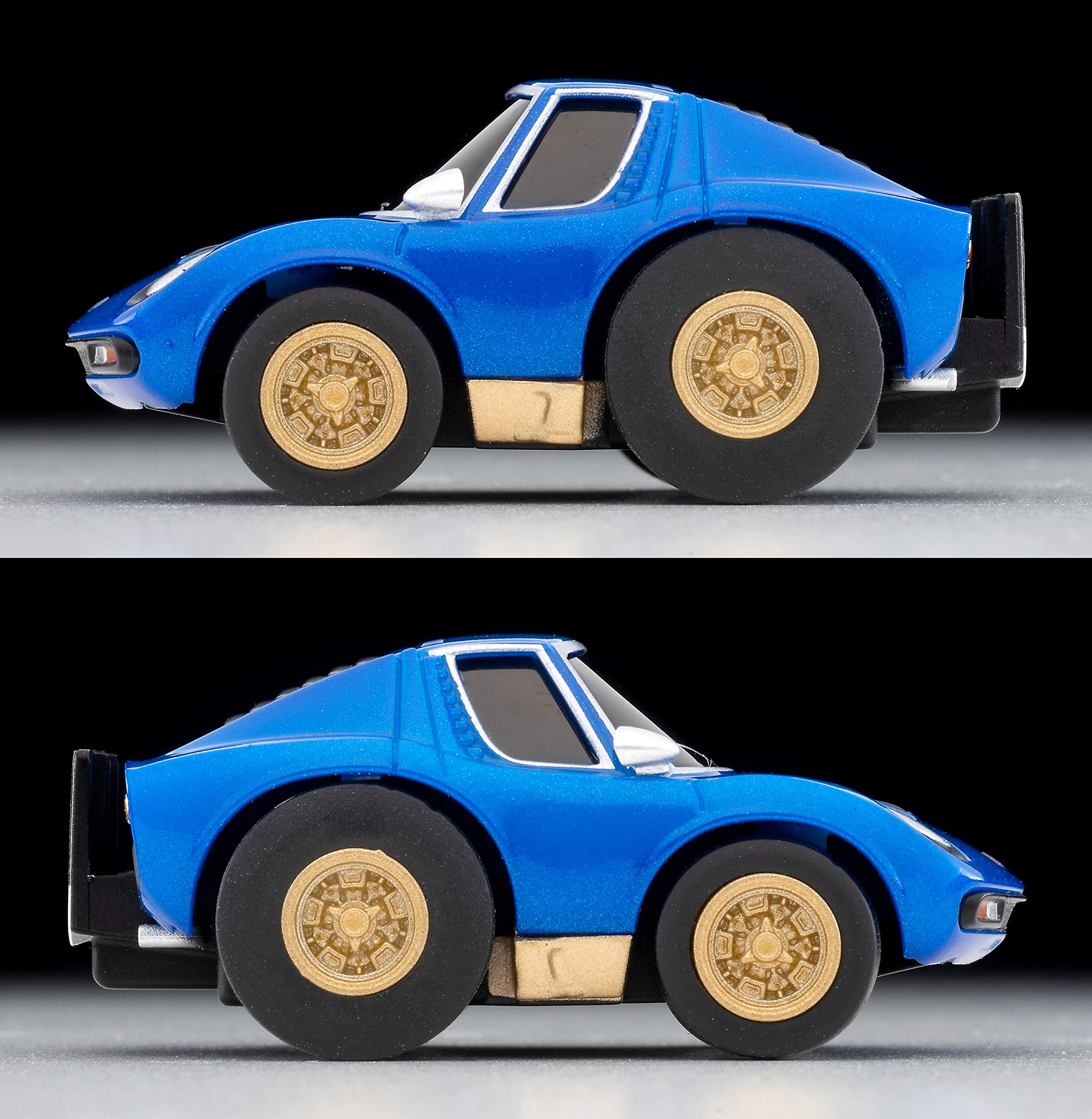 Tomytec Lamborghini Miura SV Blue Choro Qzero Z-73B Finished Product 314059- Japan Figure Store - #1 Bring To You The Best Japanese Goods