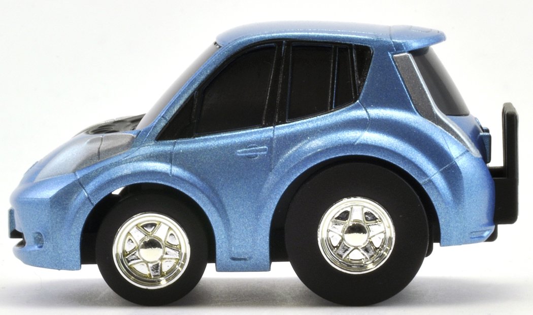 Tomytec Choroq Zero Light Blue Z-09A Nissan Leaf Finished Model- Japan Figure Store - #1 Bring To You The Best Japanese Goods