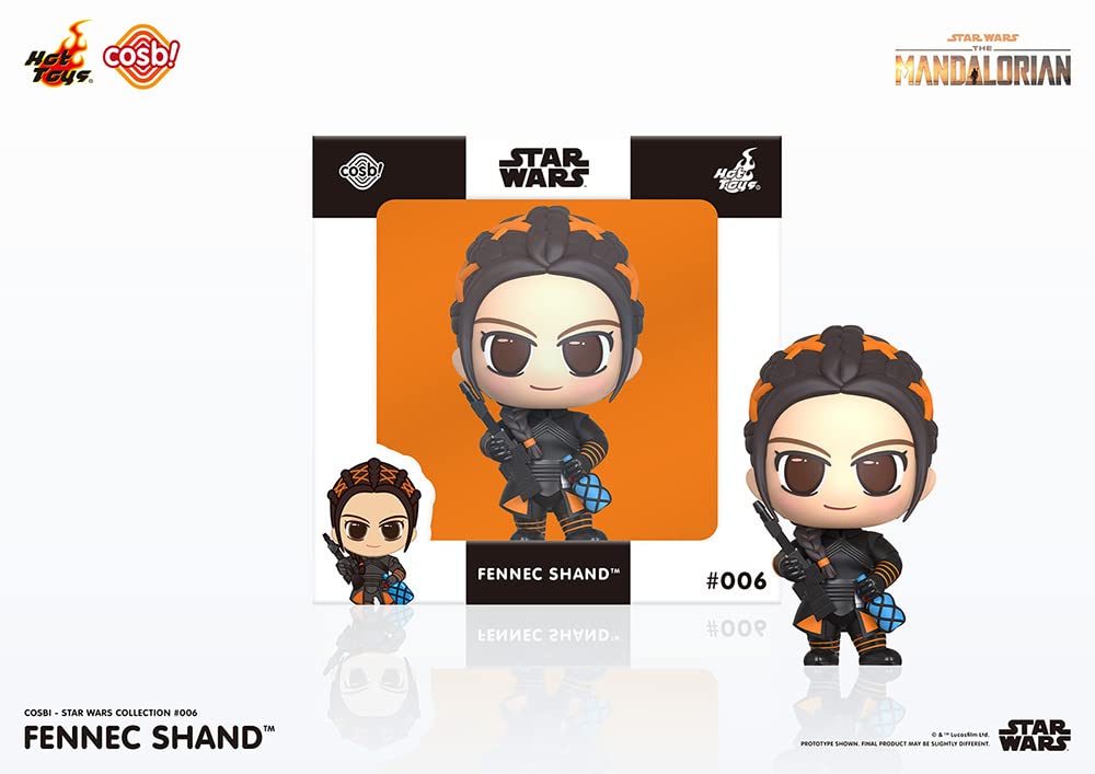 Cosbi Star Wars Collection Tv Drama Mandalorian Fennec Shand #006 Non-Scale Figure Black Height Approx. 8 Cm Cbx055- Japan Figure Store - #1 Bring To You The Best Japanese Goods