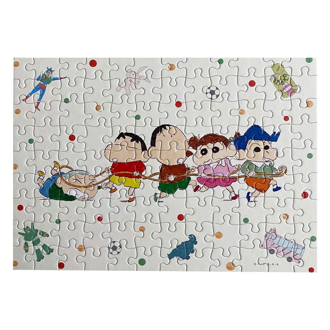 APPLEONE Kyst2889Em Jigsaw Puzzle Crayon Shin-Chan Kasukabe Defense Corps 108 Pieces- Japan Figure Store - #1 Bring To You The Best Japanese Goods