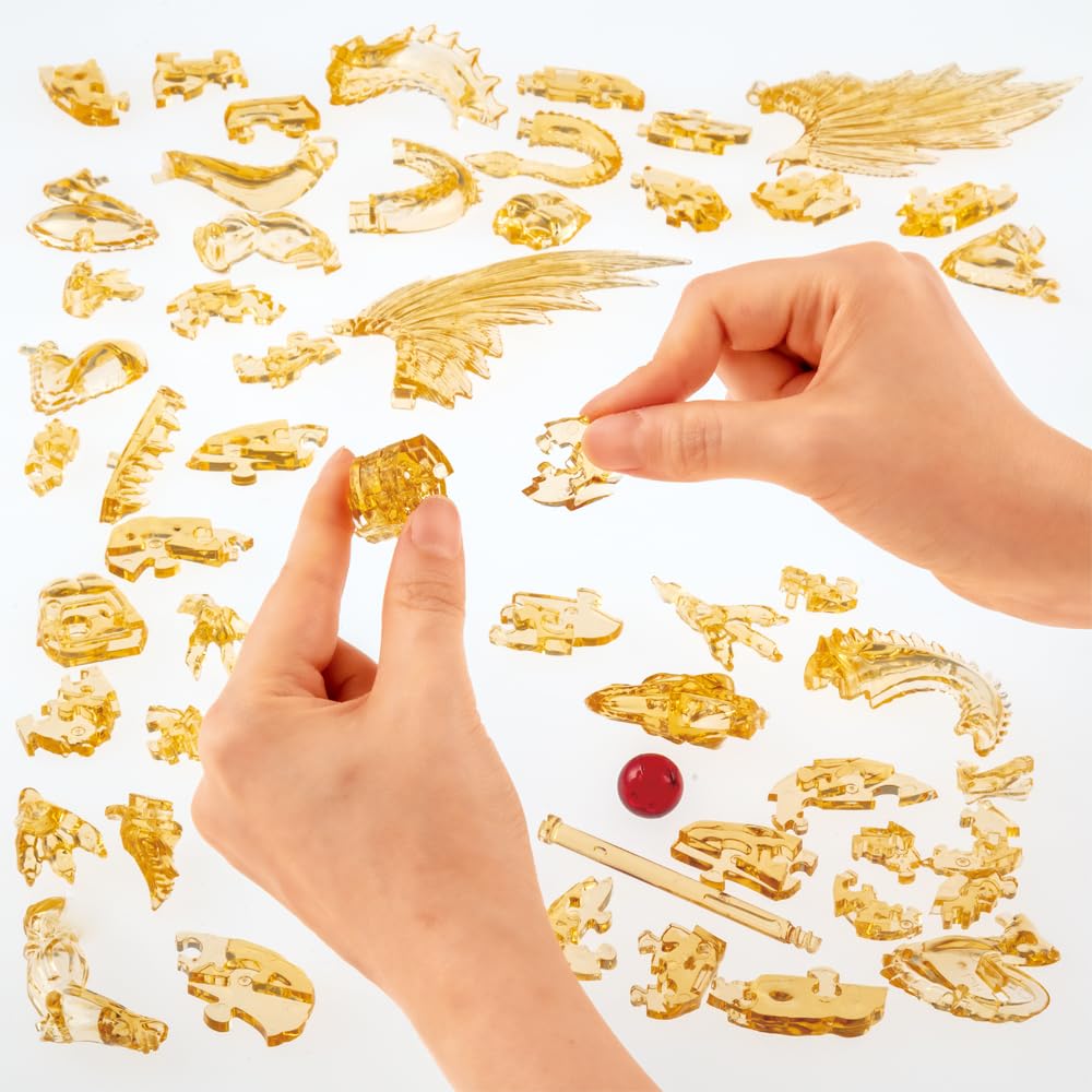 Crystal Puzzle Beverly Golden Dragon- Japan Figure Store - #1 Bring To You The Best Japanese Goods