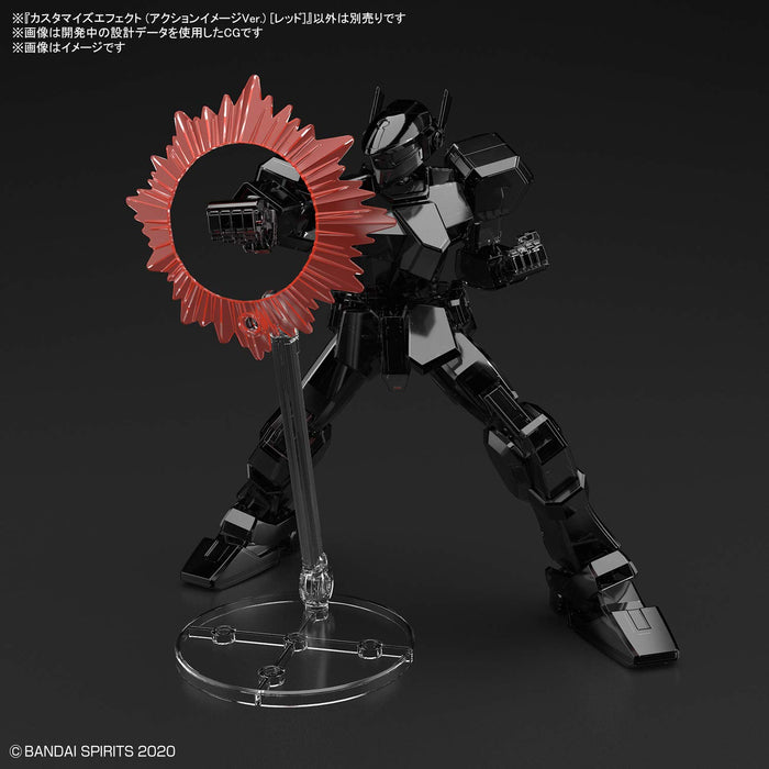 BANDAI 30Mm 1/144 Customize Effect Action Image Ver. Red Plastic Model- Japan Figure Store - #1 Bring To You The Best Japanese Goods